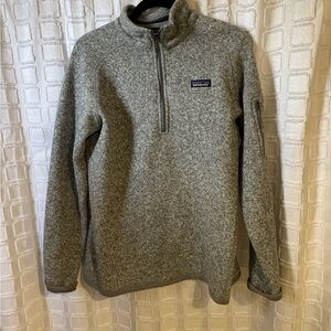 Patagonia Women's Gray Zip-Up Sweater